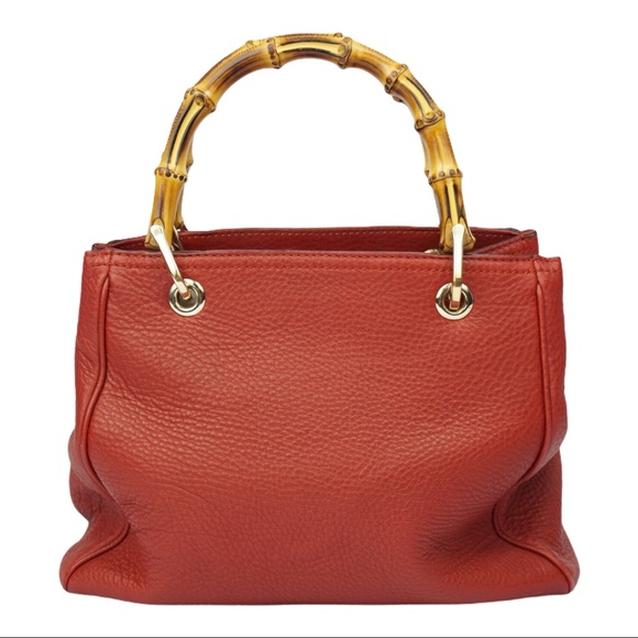 Gucci Exclusive Bamboo Shopper Tote - Picture 3 of 12